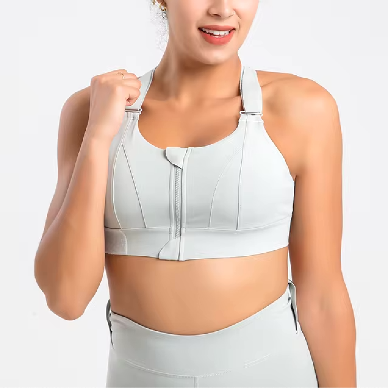 Brassière ajustable - Gris