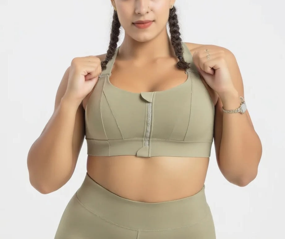 Brassière ajustable - Kaki